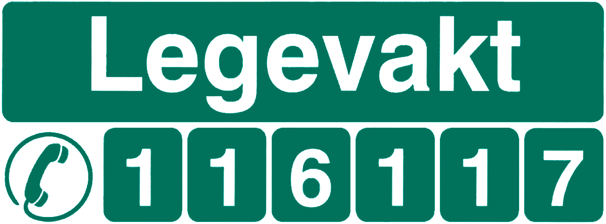 Logo ring legevakta 116117 - Klikk for stort bilde