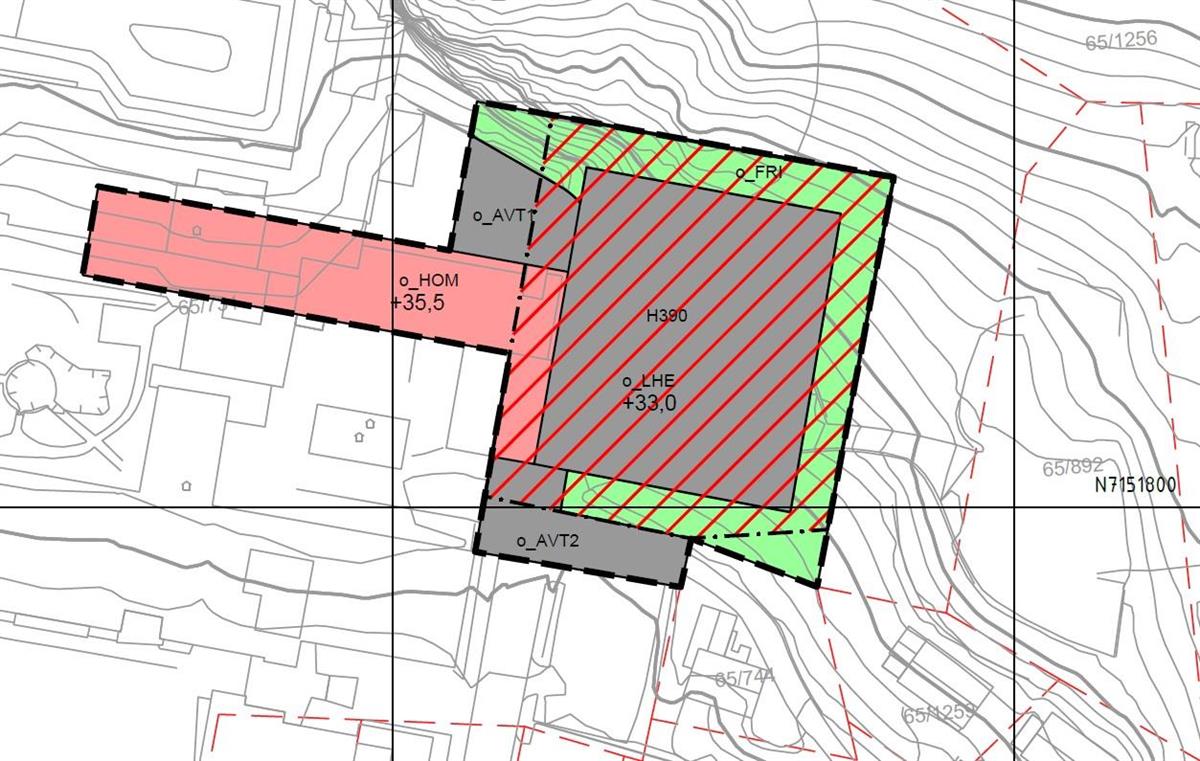 Melding Om Vedtak - Helikopterlandingsplass Sykehuset Namsos - Planportal