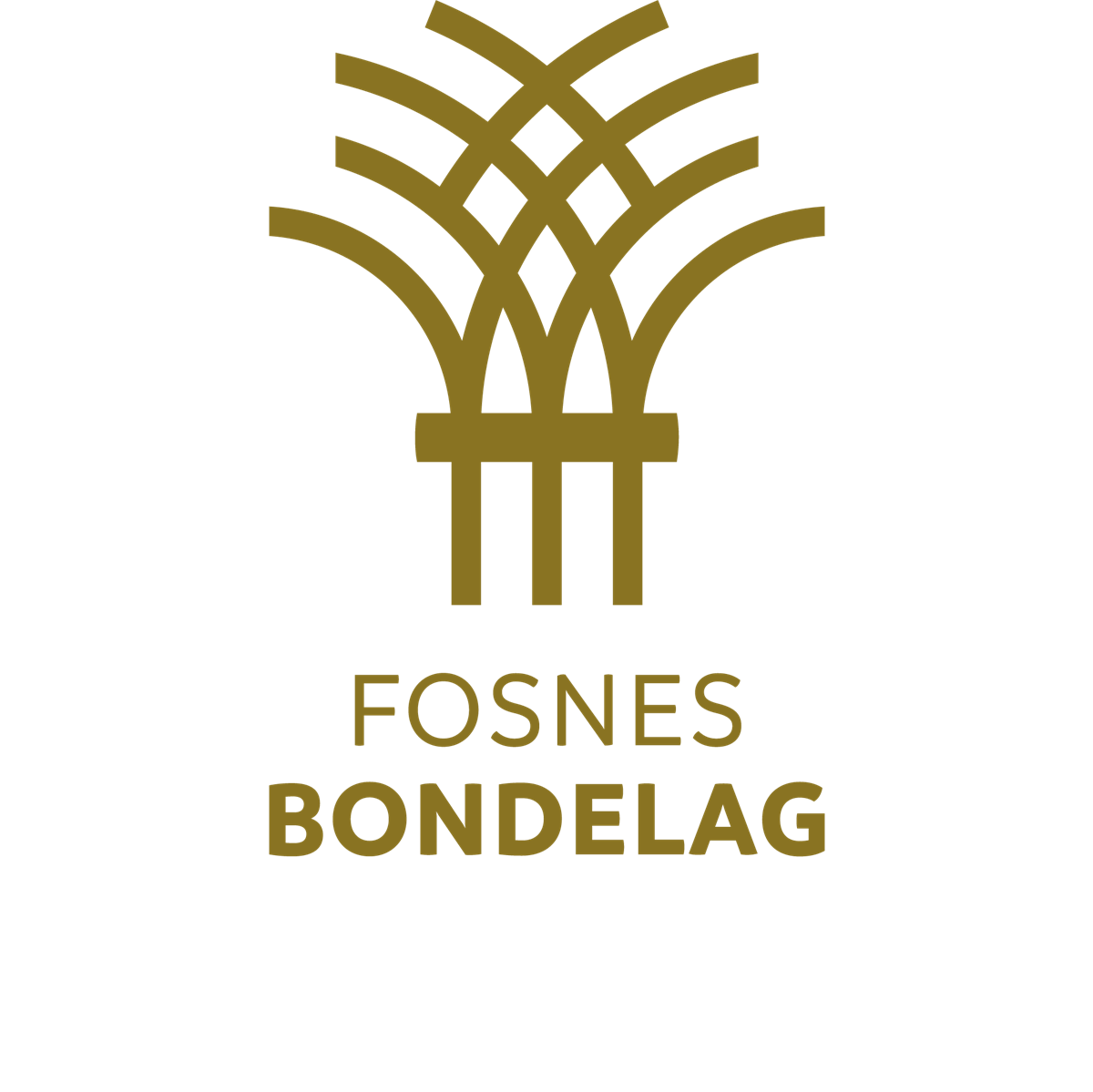 Streker i bue over tekst - Klikk for stort bilde