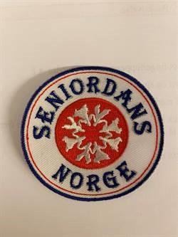 Logo seniordans Norge blå skrift - Klikk for stort bilde