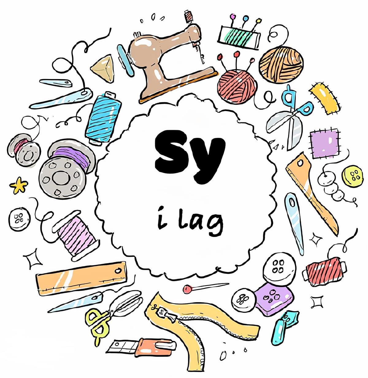 Logo til Sy i lag - Klikk for stort bilde