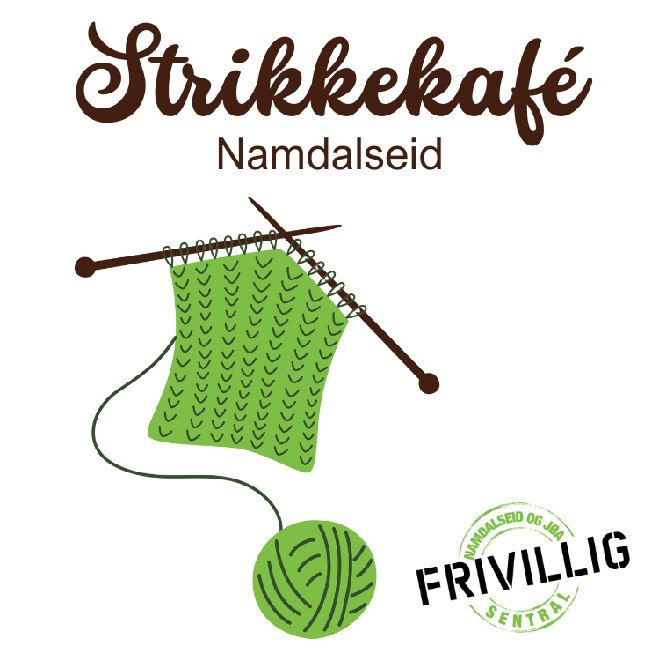 Logo Strikkekafe - Klikk for stort bilde